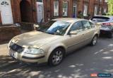 Classic 2002 Volkswagen Passat 2.0 TDI 6 Speed BEIGE Spares or repair for Sale