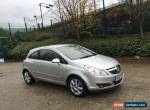 2007 VAUXHALL CORSA DESIGN SILVER *LOW MILES* NO RESERVE* for Sale