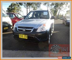 Classic 2004 Honda CR-V MY04 (4x4) Silver Manual 5sp M Wagon for Sale