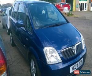 Classic 2004 VAUXHALL MERIVA DESIGN 1.6 8V BLUE MANUAL for Sale