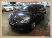 2013 Nissan Pulsar C12 ST-L Charcoal Manual 6sp M Hatchback for Sale