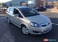 2010/60  VAUXHALL ZAFIRA EXCLUSIV 1.7 CDTI EFLX SILVER FSH NEW MOT for Sale