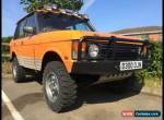 1986 LAND ROVER RANGE ROVER for Sale