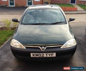 Classic 2002 VAUXHALL CORSA CLUB 16V GREEN for Sale