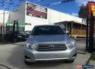 2009 Toyota Kluger KXR Silver Automatic A Wagon for Sale