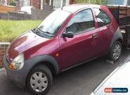 2001 FORD KA RED for Sale