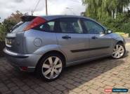 2003 FORD FOCUS SPORT TDCI SILVER Spares or repair  for Sale