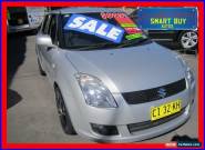 2010 Suzuki Swift EZ 07 Update S Silver Manual 5sp M Hatchback for Sale