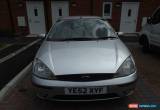 Classic 2002 FORD FOCUS ZETEC AUTO SILVER spares or repair for Sale