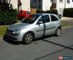 Classic VAUXHALL CORSA SXI 16V SEMI-AUTO SILVER 2002 (52) 3 dr spares/repair MOT 2/2017 for Sale