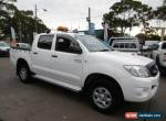 2010 Toyota Hilux KUN26R 09 Upgrade SR (4x4) White Automatic 4sp A for Sale