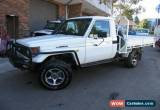 Classic 2002 Toyota Landcruiser HZJ79R (4x4) White Manual 5sp M Cab Chassis for Sale