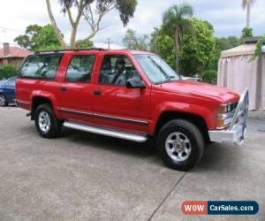 Classic 1999 Holden Suburban K8 2500 LS (4x4) Red Automatic 4sp A Wagon for Sale