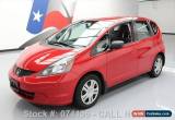 Classic 2009 Honda Fit HATCHBACK AUTO CD AUDIO MILANO RED for Sale