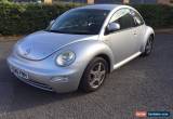 Classic VW Beetle 1.6 16v 2001/Y reg, Silver for Sale