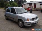 2000 NISSAN MICRA SE 16V AUTO SILVER SPARES OR REPAIR for Sale