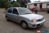 Classic 2000 NISSAN MICRA SE 16V AUTO SILVER SPARES OR REPAIR for Sale