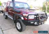 Classic 2010 Toyota Landcruiser VDJ79R 09 Upgrade GXL (4x4) Red Manual 5sp M for Sale