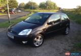 Classic Ford Fiesta Black 1.4 Zetec 3dr 2003 Petrol 85,000 Miles Alloy Wheels for Sale