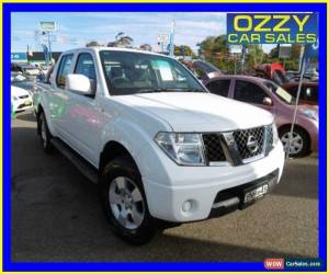 Classic 2010 Nissan Navara D40 ST (4x4) White Manual 6sp M Dual Cab Pick-up for Sale