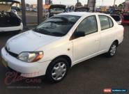 2000 Toyota Echo NCP12R White Manual 5sp M Sedan for Sale