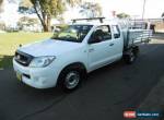 2010 Toyota Hilux GGN15R 09 Upgrade SR White Automatic 5sp A Extracab for Sale