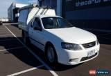 Classic 2007 Ford Falcon BF MkII XL (LPG) Tradesman White Automatic 4sp A Cab Chassis for Sale