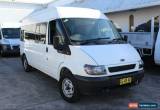 Classic 2001 Ford Transit VM LWB VH White Manual M Bus for Sale