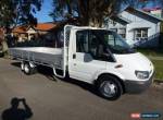 2002 Ford Transit VH 2.5 Tonne Manual 5sp M Cab Chassis for Sale