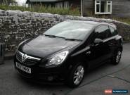 2008 VAUXHALL CORSA SXI A/C BLACK 1.4 for Sale