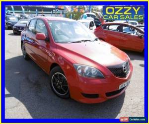 Classic 2004 Mazda 3 BK Neo Red Manual 5sp M Hatchback for Sale