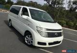 Classic 2004 Nissan Elgrand NE51 White Automatic 5sp A Wagon for Sale