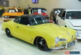Classic 1961 Volkswagen Karmann Ghia Ghia Yellow Manual 4sp M Coupe for Sale