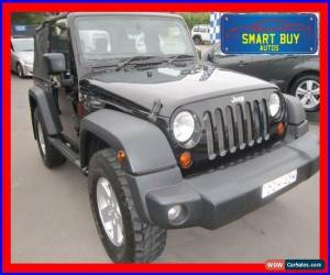 Classic 2007 Jeep Wrangler JK Sport (4x4) Black Automatic 4sp A Softtop for Sale