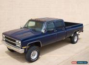 1991 Chevrolet C/K Pickup 3500 Silverado 3+3 4x4 Crew Cab for Sale