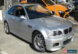 Classic 2002 BMW M3 E46 Silver Automatic 6sp A Coupe for Sale
