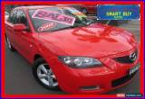 Classic 2008 Mazda 3 BK MY06 Upgrade Neo Red Manual 5sp M Sedan for Sale