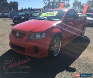 Classic 2007 Holden Commodore VE SV6 Red Manual 6sp M Utility for Sale