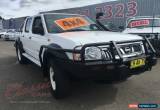 Classic 2003 Nissan Navara D22 ST-R (4x4) White Manual 5sp M Dual Cab Pick-up for Sale