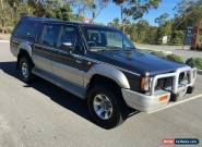 1996 Mitsubishi Triton GLX Turbo Diesel 4WD Green Manual 5sp M Dual Cab for Sale