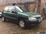 2001 PEUGEOT 106 INDEPENDENCE GREEN for Sale