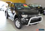 Classic 2009 Mitsubishi Triton MN MY10 GL-R Black Manual 5sp M Dual Cab Utility for Sale