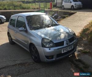 Classic 2002 RENAULT CLIO 16V SILVER for Sale