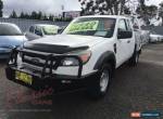 2010 Ford Ranger PK XL (4x4) White Manual 5sp M Cab Chassis for Sale