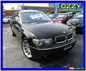 Classic 2003 BMW 735LI E66 35LI Black Automatic 6sp A Sedan for Sale