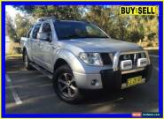 2009 Nissan Navara D40 Titanium Edition (4x4) Silver Automatic 5sp A for Sale