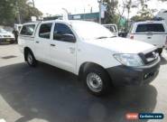 2009 Toyota Hilux TGN16R 09 Upgrade Workmate White Manual 5sp M for Sale