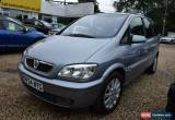 Classic 2004 VAUXHALL ZAFIRA ELEGANCE 16V AUTO SILVER for Sale