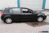 Classic 2006 VOLKSWAGEN GOLF GT TDI BLACK DAMAGED SALVAGE SPARES OR REPAIR easy fix   for Sale