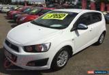 Classic 2012 Holden Barina TM MY13 CD White Manual 5sp M Hatchback for Sale